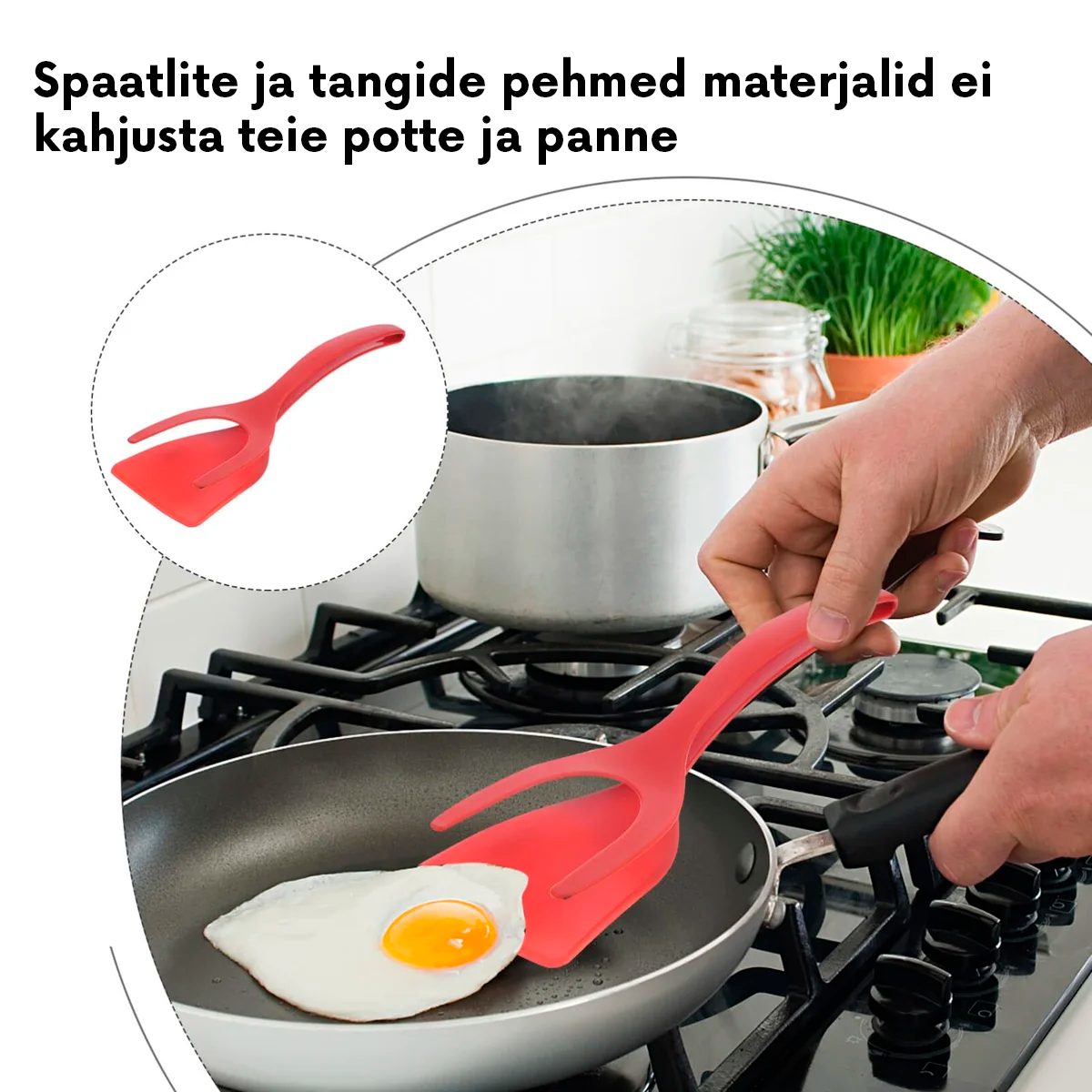 Spaatel ja tangid 2 in 1