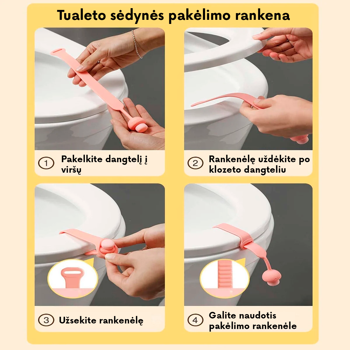 WC istme tõstekäepide