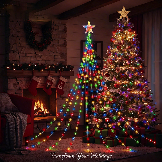 „Starlight Cascade“ girliand