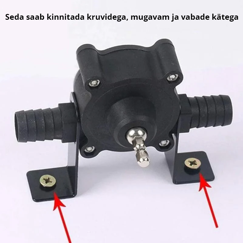 Manuaalne veepumba otsik