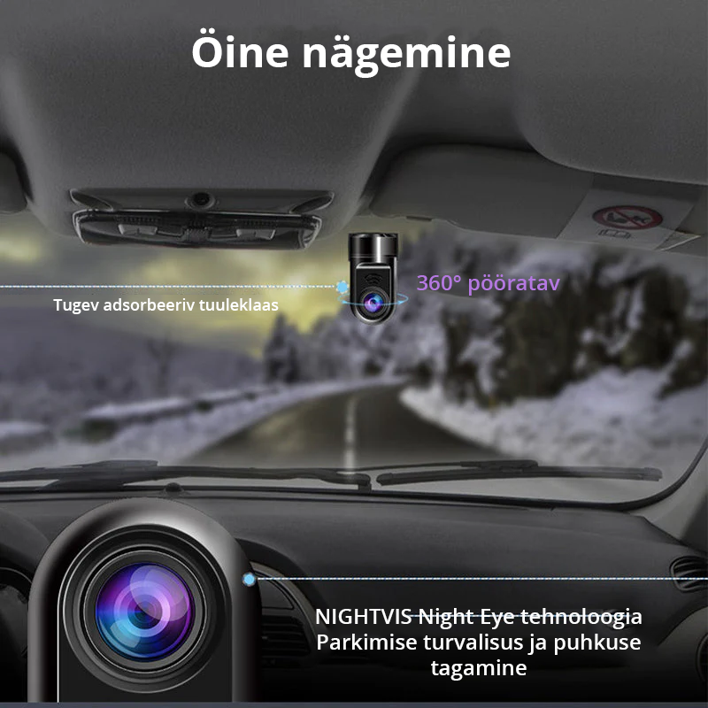 1080P HD 360° videosalvesti