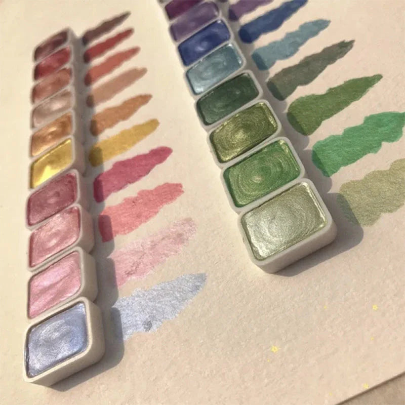 20-värviline akvarellkomplekt