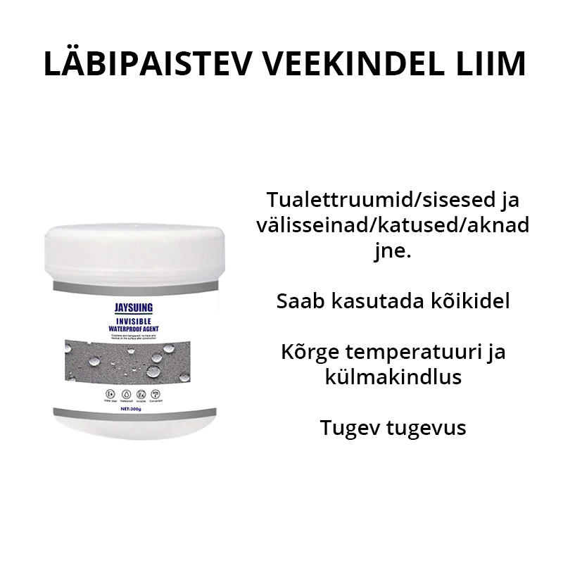 Veekindel isoleeriv hermeetik