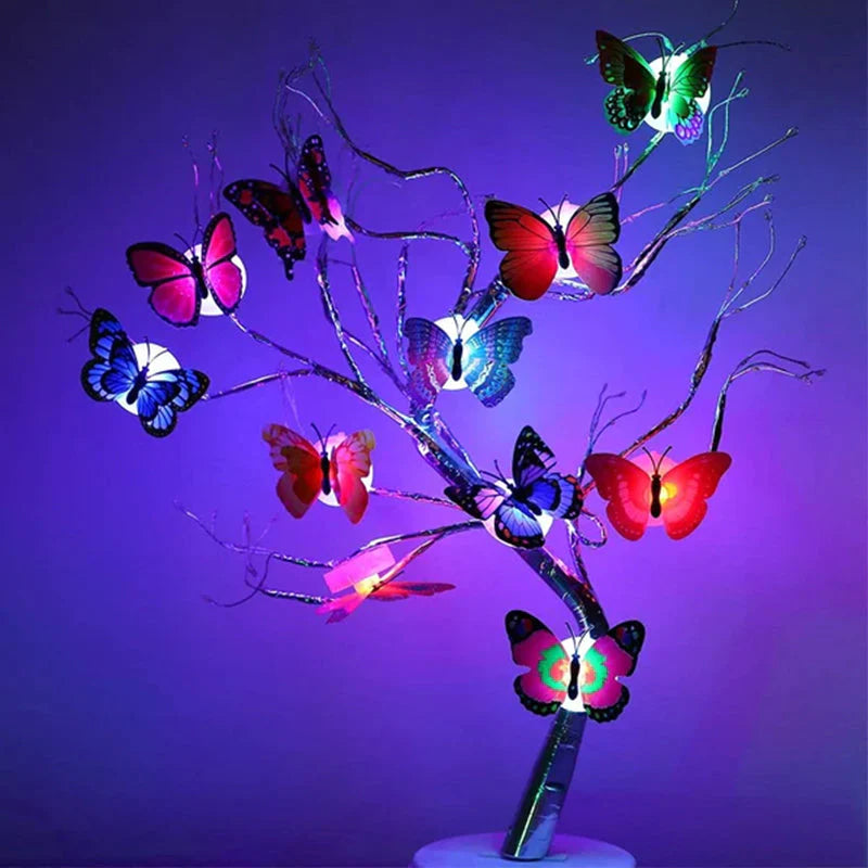 3D LED Liblikas kaunistus