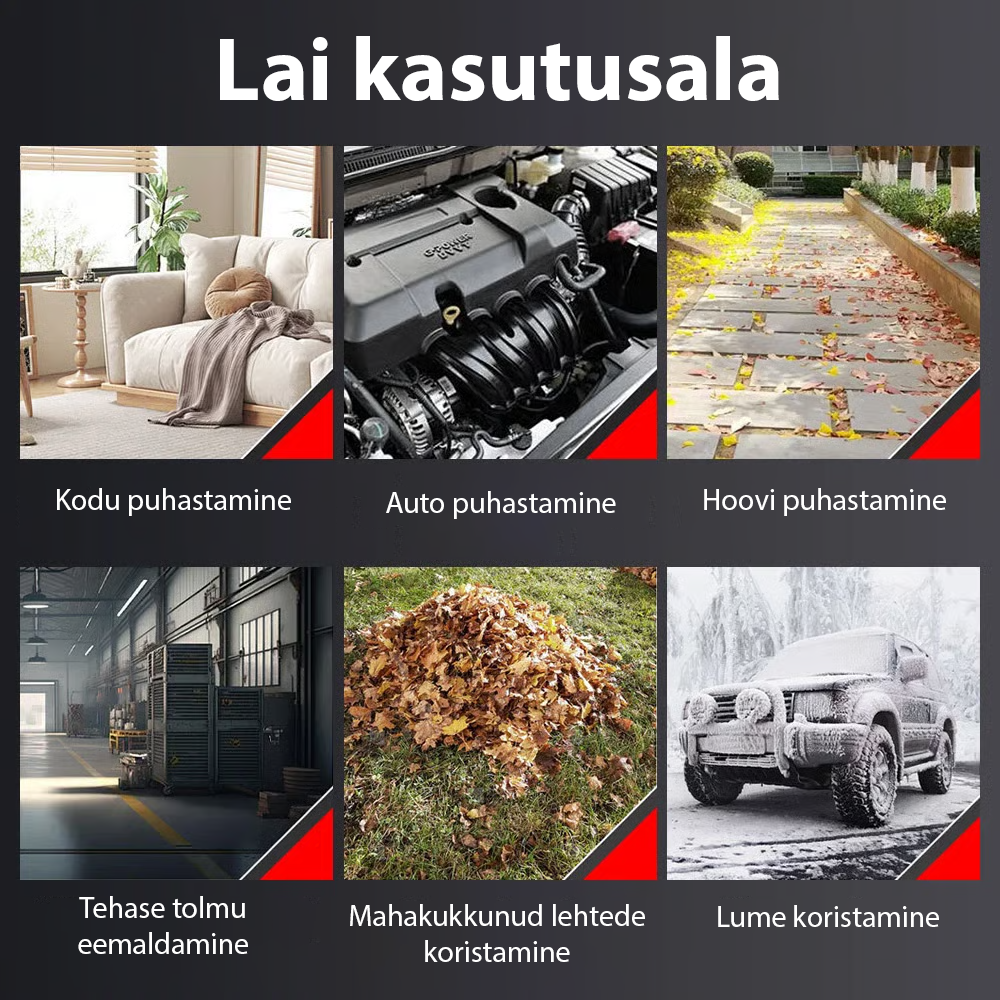 Juhtmevaba turbo õhupuhur