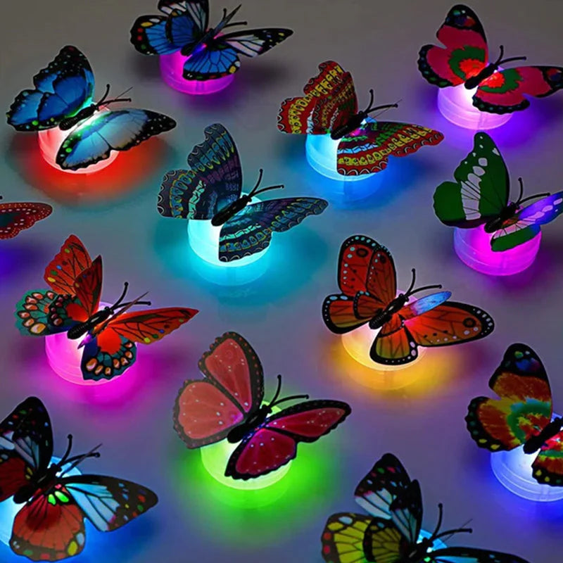 3D LED Liblikas kaunistus