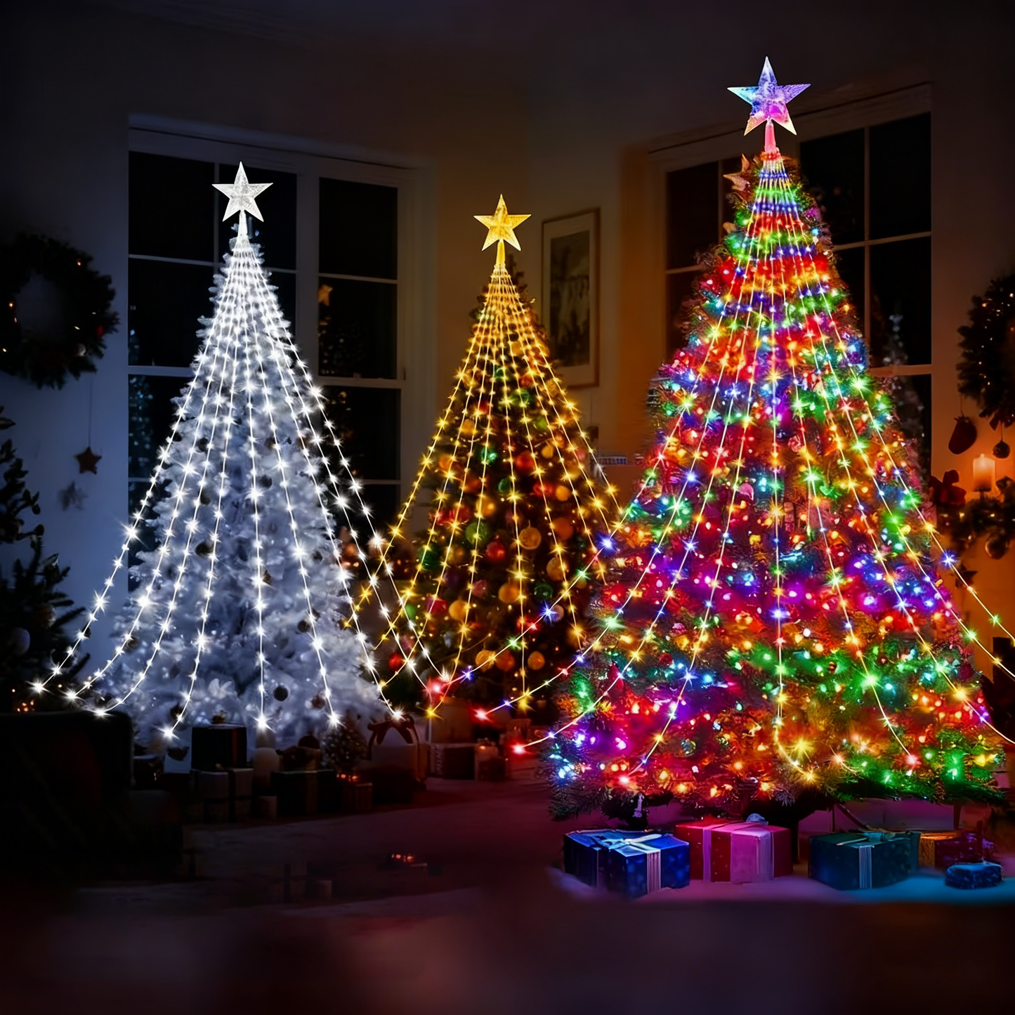 „Starlight Cascade“ girliand