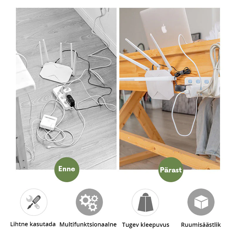 Kahepoolsed kleepuvad seinakonksud