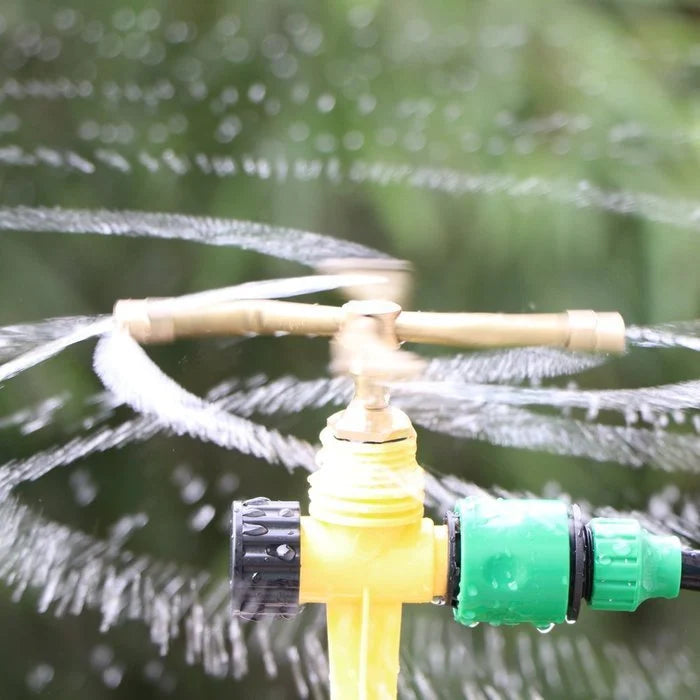 Automaatne sprinkler 360 ° aia jaoks