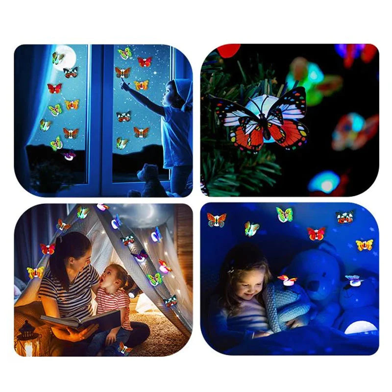 3D LED Liblikas kaunistus