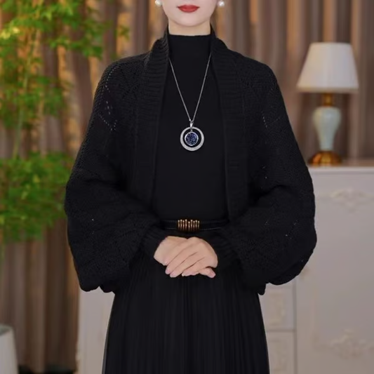 Universaalne kootud sall / kampsun