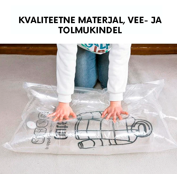 Rippuvad vaakum-hoiukotid